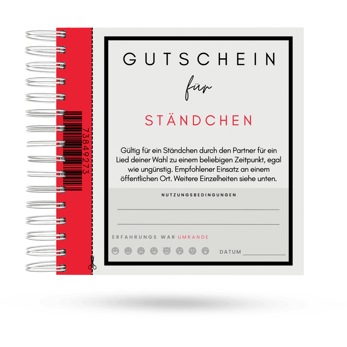 Gutscheinbuch - Love