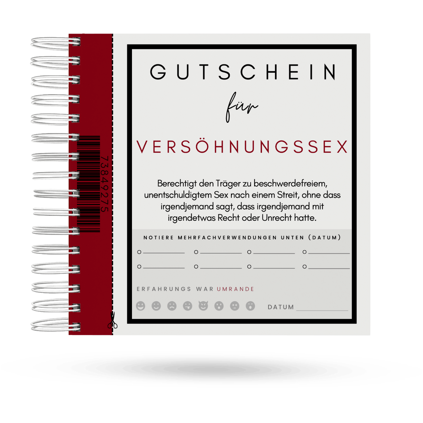 Gutscheinbuch - Sexy